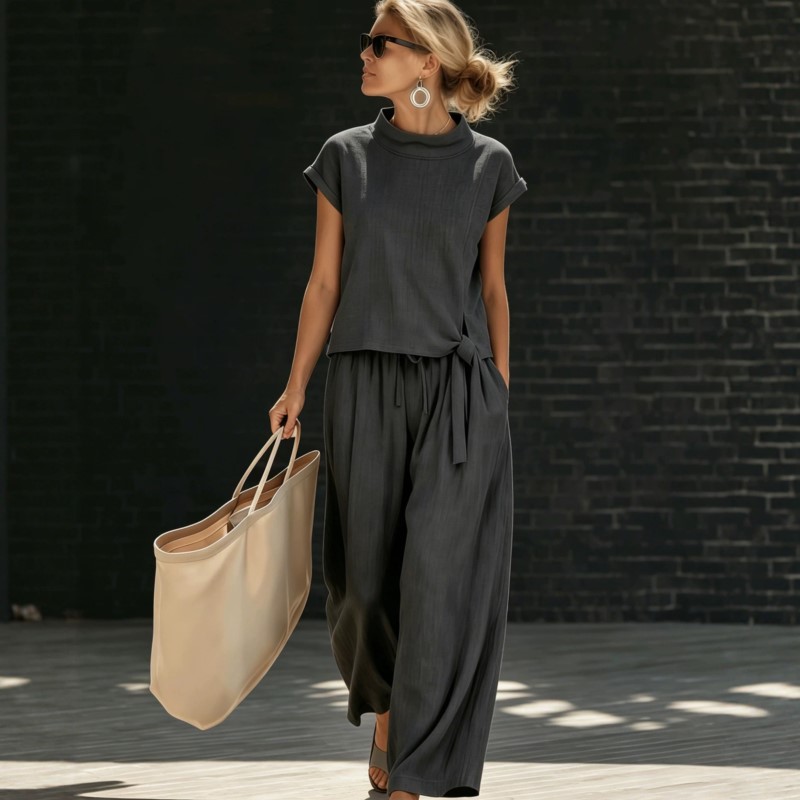Women'S Formal Wear With Pants - 2026 New Summer Women's Pants Set