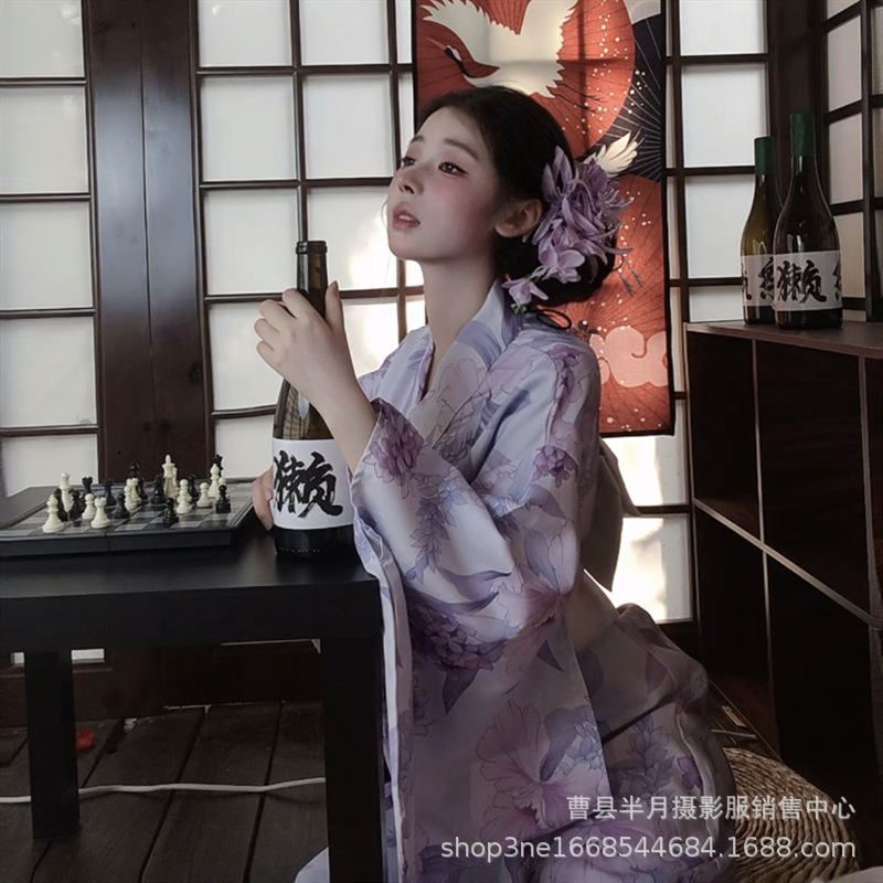 New Studio Model Japanese Kimo - Women'S Formal Traditional Wear 评论和价格