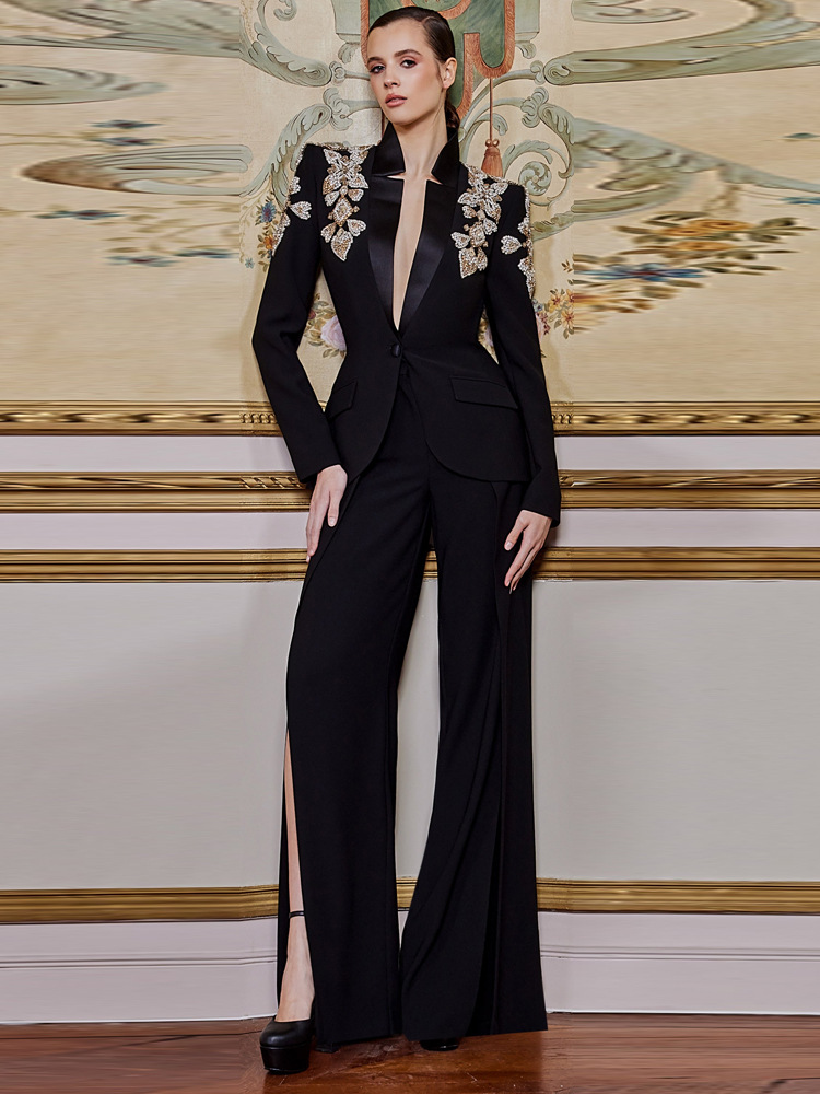 HIGH STREET Newest 2026 Design - Women'S Formal Wear With Pants 评论和价格