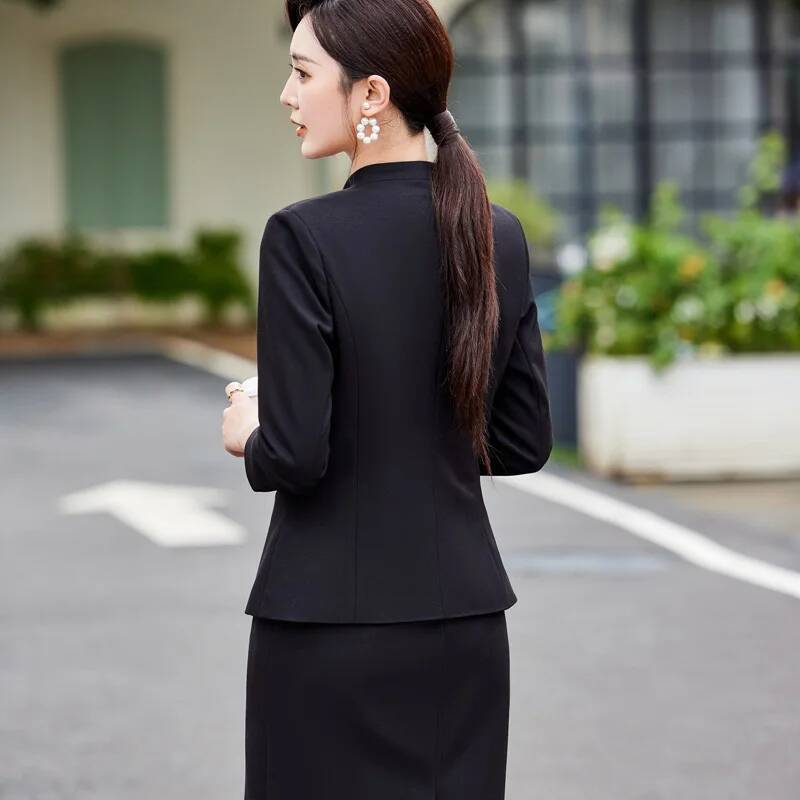Plus Size Formal Autumn Winter - Women Formal Wear Stitching 评论和价格