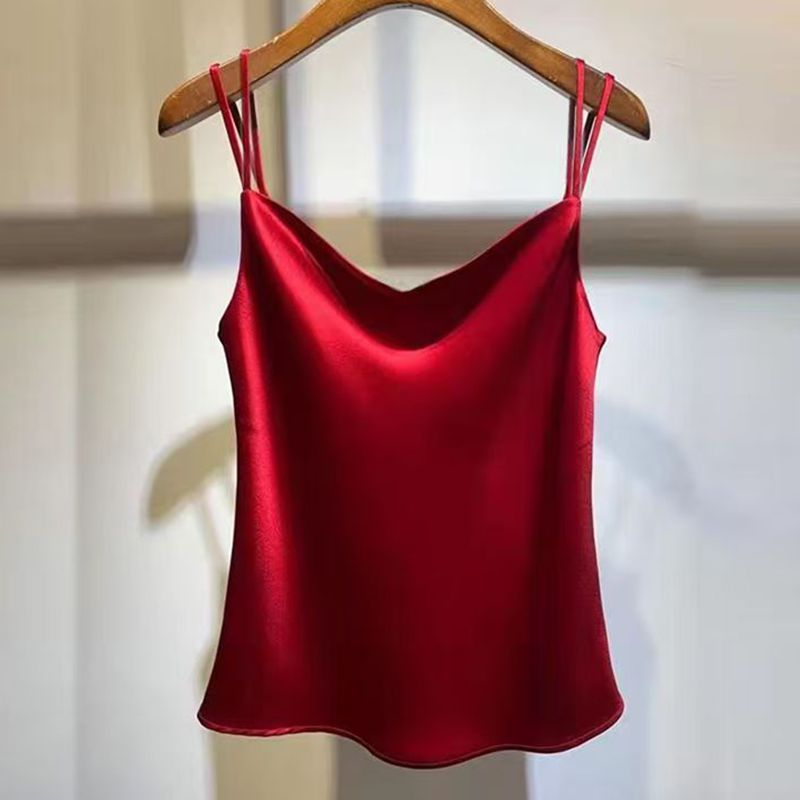 2025 Sexy Satin Silk Camisole  - Silk Camisole Work 评论和价格