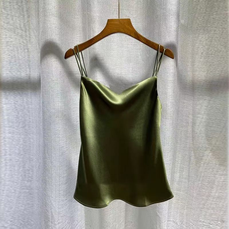 2025 Sexy Satin Silk Camisole  - Silk Camisole Work 评论和价格