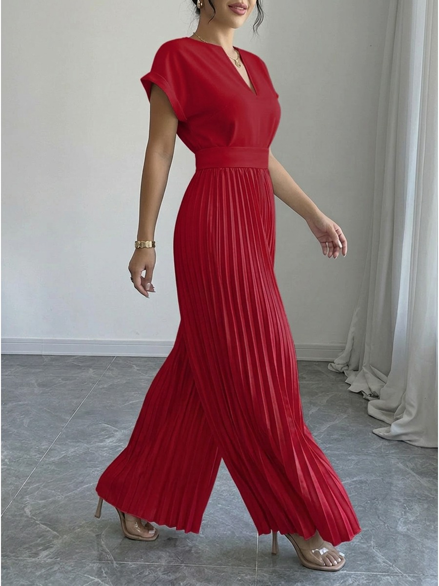 Women Notch Split V Neck Cap S - Women'S Formal Wear With Pants 评论和价格