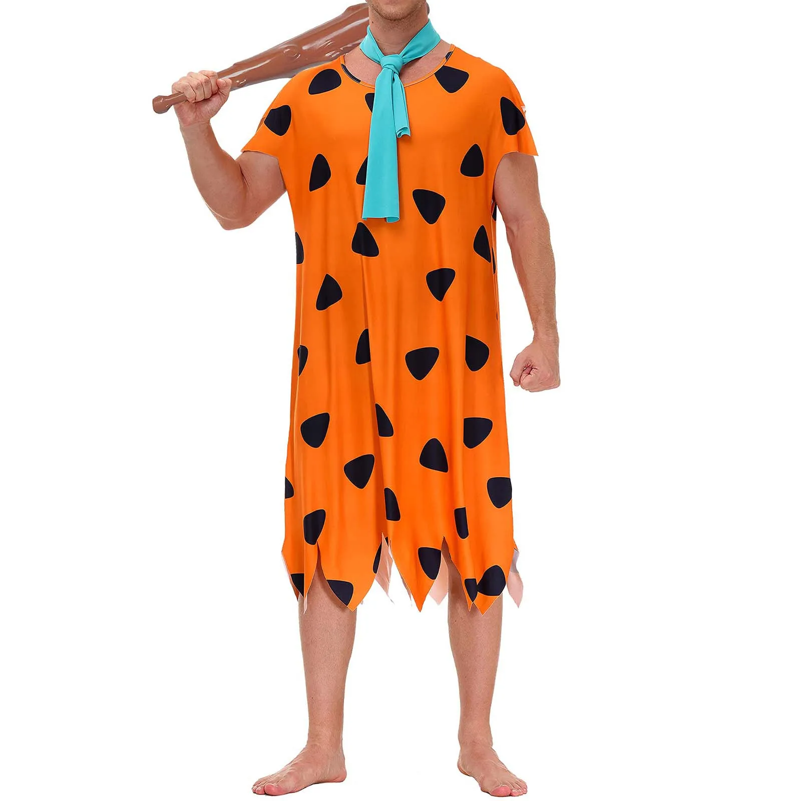 Cosplay Wilma Flintstone Costu - Shift Dress Sleeveless 评论和价格