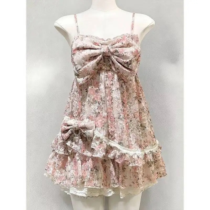 Kawaii Japanese Lolita Two Pie - Shift Dress Sleeveless 评论和价格