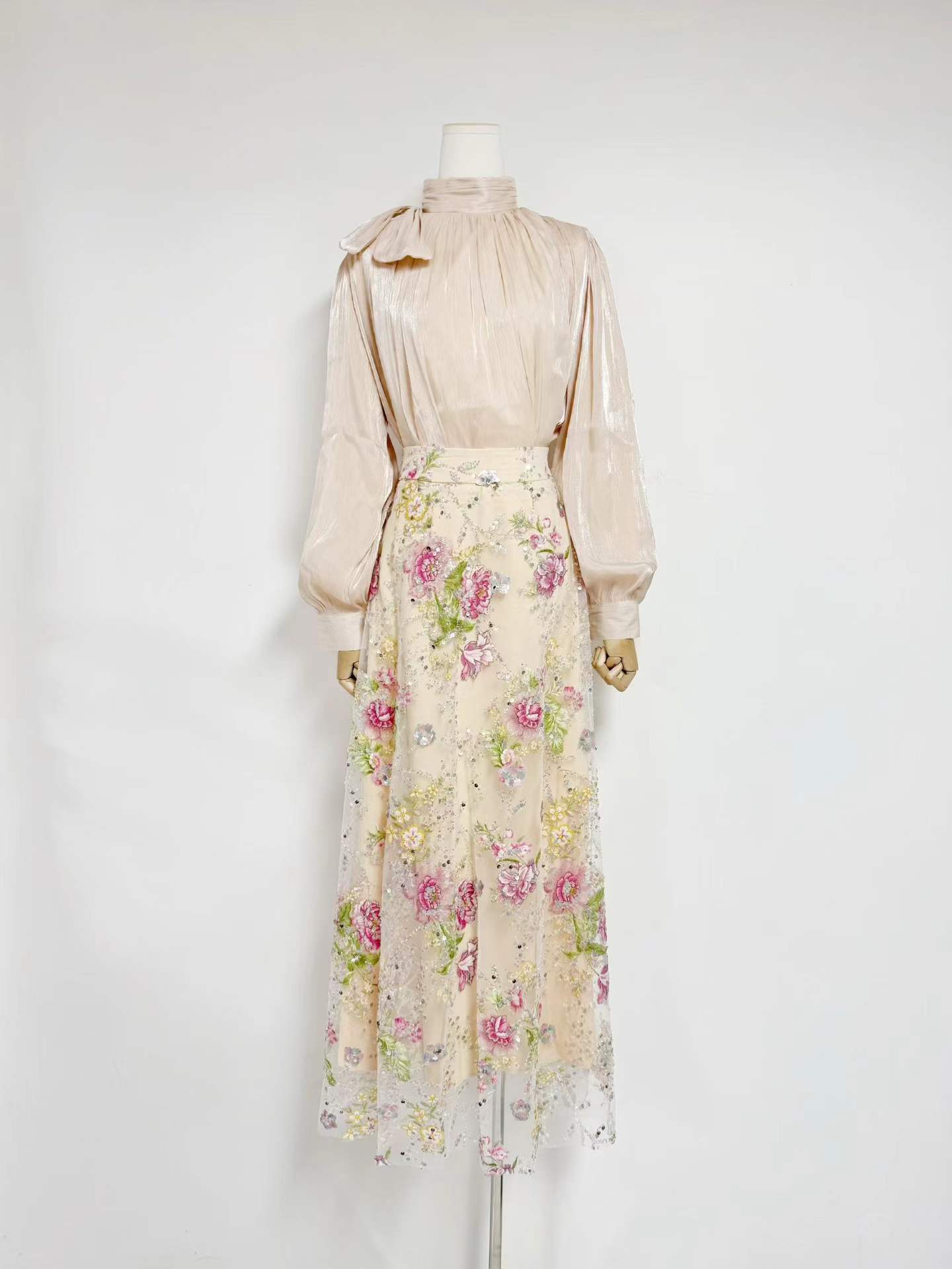 VGH Elegant Chic Black Floral  - Women'S Elegant Formal Wear 评论和价格