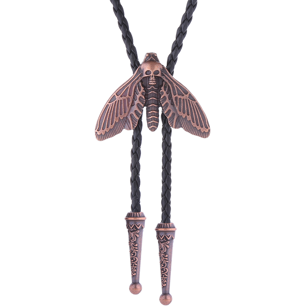 Fashion Animal Moth Bolo Tie - - Women Formal Wear Western 评论和价格