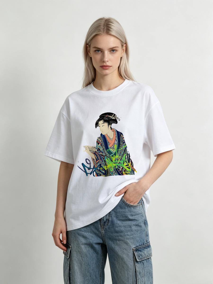 T Shirts For Woman Rune Patter - Women'S Formal Traditional Wear 评论和价格