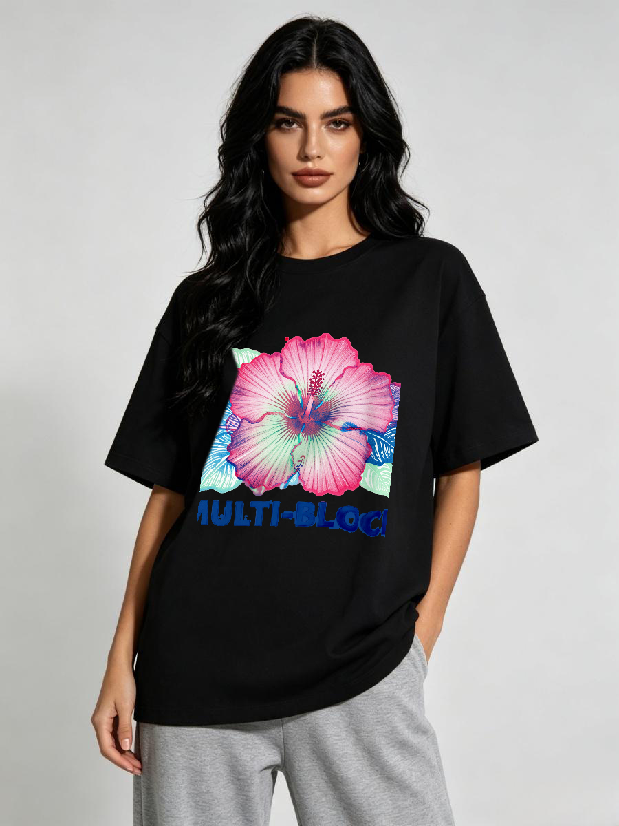 T Shirts Woman Block Print Han - Women'S Formal Traditional Wear 评论和价格