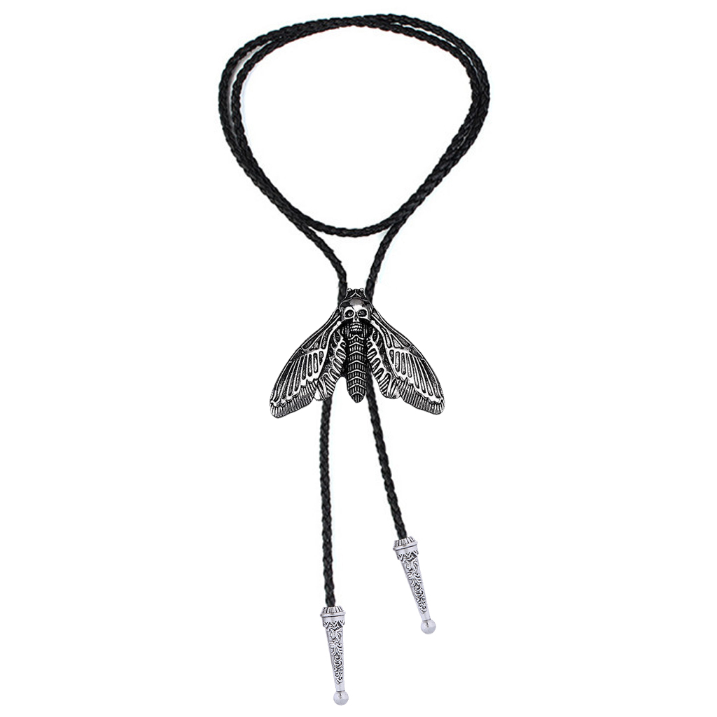 Fashion Animal Moth Bolo Tie - - Women Formal Wear Western 评论和价格
