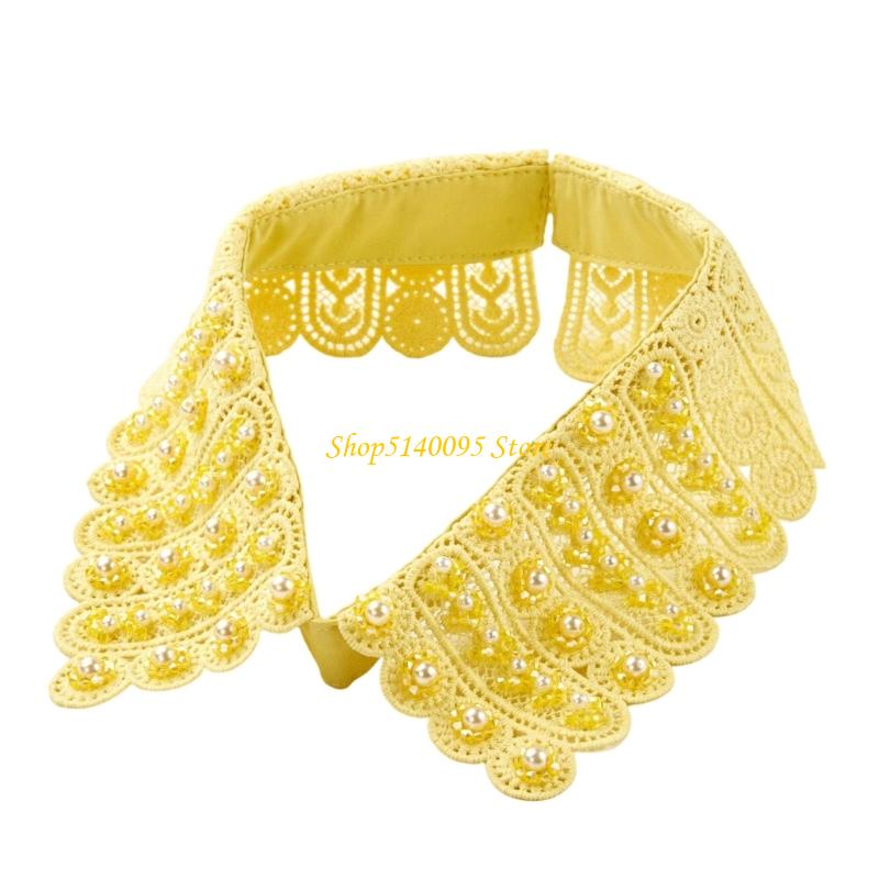 DXAE Stylish Lace Neckpiece wi - Women Formal Wear Look 评论和价格