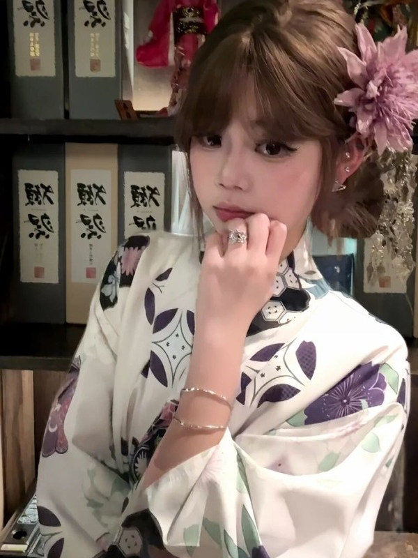 Traditional Purple Kimono Bath - Women'S Formal Traditional Wear 评论和价格