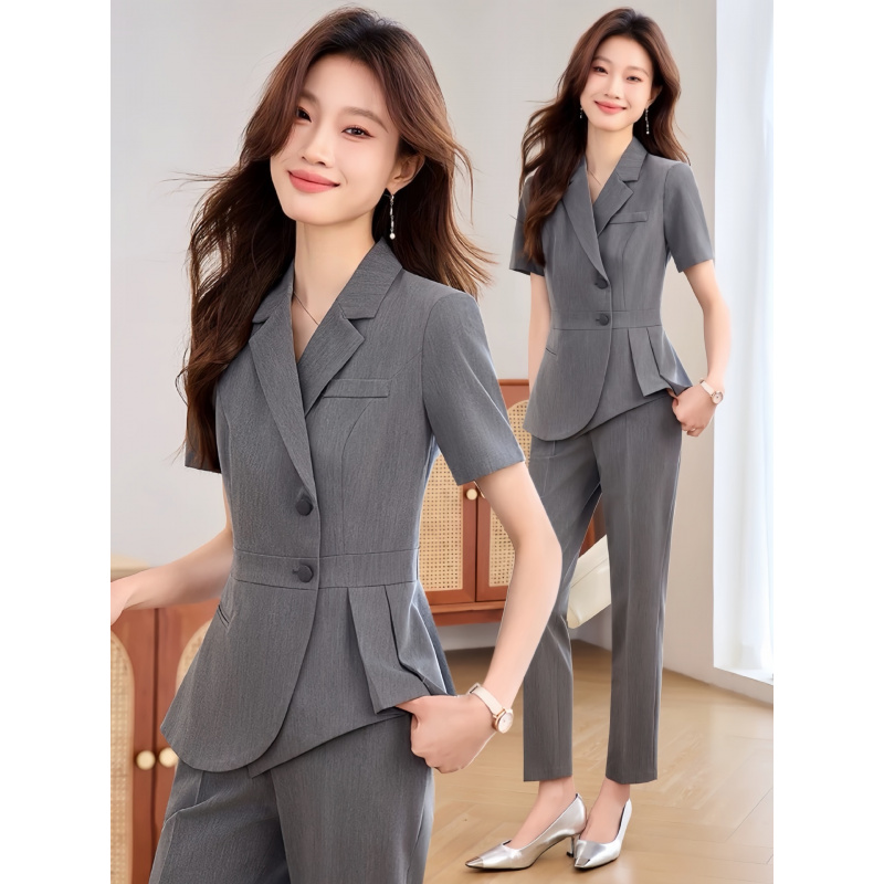 Navy blue women's thin profess - Women Formal Wear Store 评论和价格