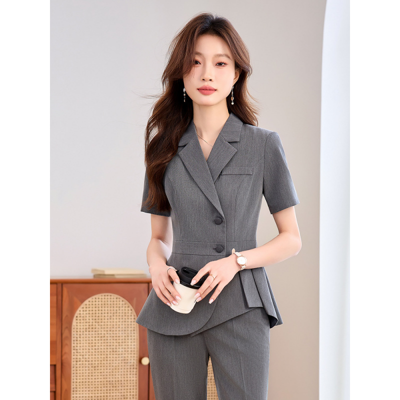 Navy blue women's thin profess - Women Formal Wear Store 评论和价格